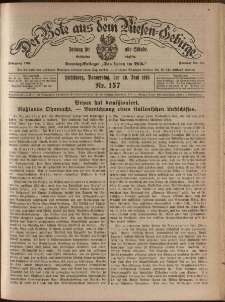 Der Bote aus dem Riesen-Gebirge : Zeitung f&uuml;r alle St&auml;nde, R. 103, 1915, nr 157