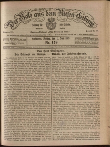 Der Bote aus dem Riesen-Gebirge : Zeitung f&uuml;r alle St&auml;nde, R. 103, 1915, nr 158