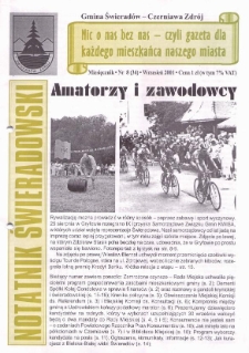 Notatnik Świeradowski, 2001, nr 9! (34)