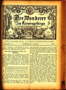 Der Wanderer im Riesengebirge, 1886, nr 49