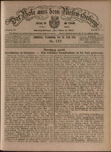 Der Bote aus dem Riesen-Gebirge : Zeitung f&uuml;r alle St&auml;nde, R. 103, 1915, nr 173