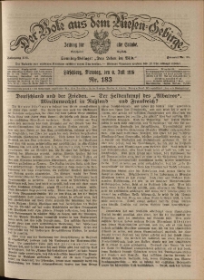 Der Bote aus dem Riesen-Gebirge : Zeitung f&uuml;r alle St&auml;nde, R. 103, 1915, nr 183