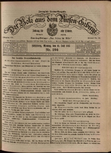 Der Bote aus dem Riesen-Gebirge : Zeitung f&uuml;r alle St&auml;nde, R. 103, 1915, nr 196