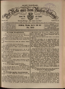 Der Bote aus dem Riesen-Gebirge : Zeitung f&uuml;r alle St&auml;nde, R. 103, 1915, nr 203