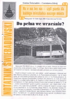 Notatnik Świeradowski, 2002, nr 7 (44)