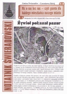 Notatnik Świeradowski, 2002, nr 8 (45)
