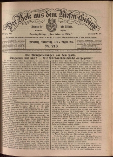 Der Bote aus dem Riesen-Gebirge : Zeitung f&uuml;r alle St&auml;nde, R. 103, 1915, nr 213