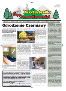 Notatnik Świeradowski : bezpłatny miesięcznik wsp&oacute;lnoty samorządowej Gminy Świerad&oacute;w-Czerniawa Zdr&oacute;j, 2005, nr 3 (76)