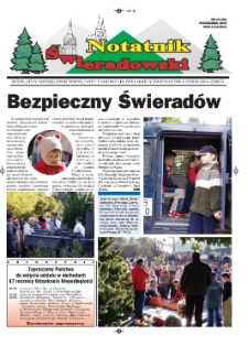 Notatnik Świeradowski : bezpłatny miesięcznik wsp&oacute;lnoty samorządowej Gminy Świerad&oacute;w-Czerniawa Zdr&oacute;j, 2005, nr 10 (83)