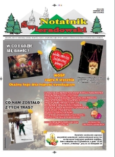 Notatnik Świeradowski : bezpłatny miesięcznik wsp&oacute;lnoty samorządowej Gminy Świerad&oacute;w-Czerniawa Zdr&oacute;j, 2005, nr 12 (85)
