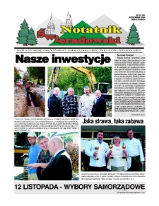 Notatnik Świeradowski : bezpłatny miesięcznik wsp&oacute;lnoty samorządowej Gminy Świerad&oacute;w-Czerniawa Zdr&oacute;j, 2006, nr 10 (95)