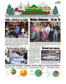 Notatnik Świeradowski : bezpłatny miesięcznik wsp&oacute;lnoty samorządowej Gminy Świerad&oacute;w-Czerniawa Zdr&oacute;j, 2007, nr 1 (98)