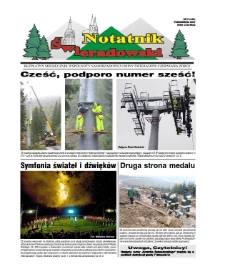 Notatnik Świeradowski : bezpłatny miesięcznik wsp&oacute;lnoty samorządowej Gminy Świerad&oacute;w-Czerniawa Zdr&oacute;j, 2007, nr 9 (106) (październik)
