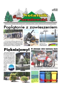 Notatnik Świeradowski : bezpłatny miesięcznik wsp&oacute;lnoty samorządowej Gminy Świerad&oacute;w-Czerniawa Zdr&oacute;j, 2008, nr 6 (115)