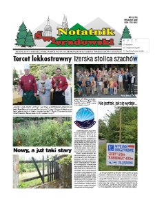 Notatnik Świeradowski : bezpłatny miesięcznik wsp&oacute;lnoty samorządowej Gminy Świerad&oacute;w-Czerniawa Zdr&oacute;j, 2008, nr 9 (118)