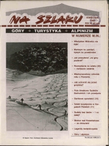 Na Szlaku : g&oacute;ry, turystyka, alpinizm, 1993, nr 4/46