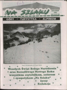 Na Szlaku : g&oacute;ry, turystyka, alpinizm, 1993, nr 12/54