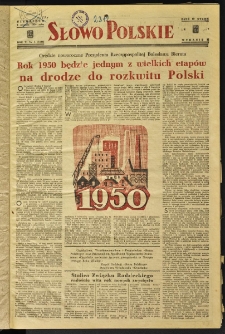 Słowo Polskie, 1950, nr 1 (1129)