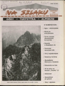 Na Szlaku : g&oacute;ry, turystyka, alpinizm, 1994, nr 6/60