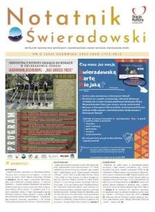 Notatnik Świeradowski : bezpłatny miesięcznik wsp&oacute;lnoty samorządowej Gminy Miejskiej Świerad&oacute;w-Zdr&oacute;j, 2023, nr 6 (295)