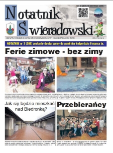Notatnik Świeradowski : bezpłatny miesięcznik wsp&oacute;lnoty samorządowej Gminy Miejskiej Świerad&oacute;w-Zdr&oacute;j, 2016, nr 2 (207)