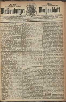 Waldenburger Wochenblatt, Jg. 30, 1884, nr 100