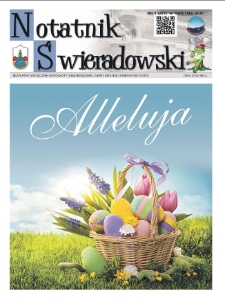 Notatnik Świeradowski : bezpłatny miesięcznik wsp&oacute;lnoty samorządowej Gminy Miejskiej Świerad&oacute;w-Zdr&oacute;j, 2017, nr 4 (221)
