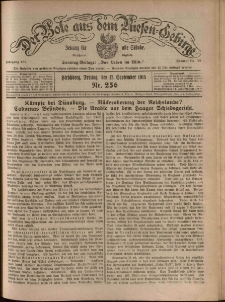 Der Bote aus dem Riesen-Gebirge : Zeitung f&uuml;r alle St&auml;nde, R. 103, 1915, nr 256