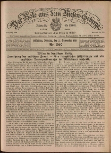 Der Bote aus dem Riesen-Gebirge : Zeitung f&uuml;r alle St&auml;nde, R. 103, 1915, nr 260