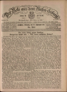 Der Bote aus dem Riesen-Gebirge : Zeitung f&uuml;r alle St&auml;nde, R. 103, 1915, nr 261