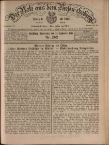 Der Bote aus dem Riesen-Gebirge : Zeitung f&uuml;r alle St&auml;nde, R. 103, 1915, nr 262
