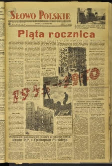 Słowo Polskie, 1950, nr 104 (1242)