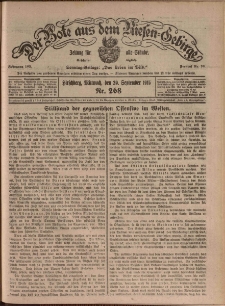 Der Bote aus dem Riesen-Gebirge : Zeitung f&uuml;r alle St&auml;nde, R. 103, 1915, nr 268