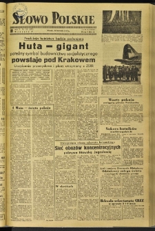 Słowo Polskie, 1950, nr 113 (1251)