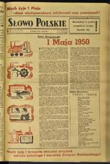 Słowo Polskie, 1950, nr 119 (1257)