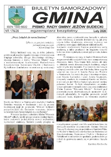Gmina : biuletyn samorządowy : pismo Rady Gminy Jeż&oacute;w Sudecki, 2026, nr 176