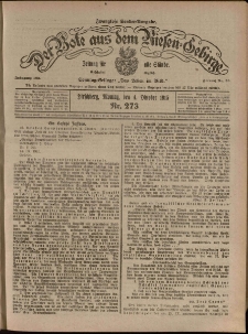Der Bote aus dem Riesen-Gebirge : Zeitung f&uuml;r alle St&auml;nde, R. 103, 1915, nr 273