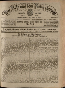 Der Bote aus dem Riesen-Gebirge : Zeitung f&uuml;r alle St&auml;nde, R. 103, 1915, nr 293