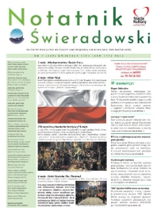 Notatnik Świeradowski : bezpłatny miesięcznik wsp&oacute;lnoty samorządowej Gminy Miejskiej Świerad&oacute;w-Zdr&oacute;j, 2021, nr 4 (269) (kwiecień)