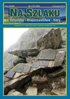 Na Szlaku : turystyka, krajoznawstwo, g&oacute;ry, 2014, nr e-97 (293) (listopad)