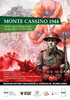 Monte Cassino 1944 : Polki - kierowcy Pomocnicza Służba Kobiet 2. Korpusu Polskiego - plakat [Dokument elektroniczny]