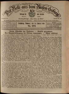 Der Bote aus dem Riesen-Gebirge : Zeitung f&uuml;r alle St&auml;nde, R. 103, 1915, nr 295