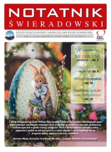 Notatnik Świeradowski : bezpłatny miesięcznik wsp&oacute;lnoty samorządowej Gminy Miejskiej Świerad&oacute;w-Zdr&oacute;j, 2020, nr 3 (256) (marzec)
