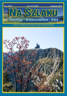 Na Szlaku : turystyka, krajoznawstwo, g&oacute;ry, 2012, nr e-73 (269) (listopad)