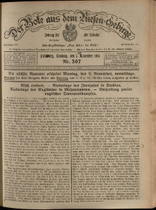 Der Bote aus dem Riesen-Gebirge : Zeitung f&uuml;r alle St&auml;nde, R. 103, 1915, nr 307