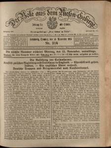 Der Bote aus dem Riesen-Gebirge : Zeitung f&uuml;r alle St&auml;nde, R. 103, 1915, nr 314