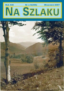 Na Szlaku : turystyka, krajoznawstwo, g&oacute;ry, 2007, nr e-9 (206) (wrzesień)