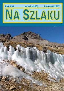 Na Szlaku : turystyka, krajoznawstwo, g&oacute;ry, 2007, nr e-11 (208) (listopad)