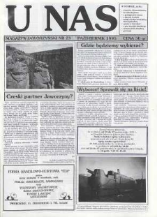 U Nas : miesięcznik jaworzyński, 1995, nr 23