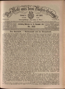 Der Bote aus dem Riesen-Gebirge : Zeitung f&uuml;r alle St&auml;nde, R. 103, 1915, nr 323